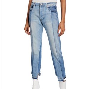 FRAME DENIM Two-Tone Boyfriend Jeans- WORN ONCE